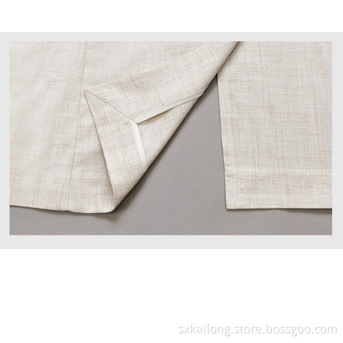 Summer thin fabric suit